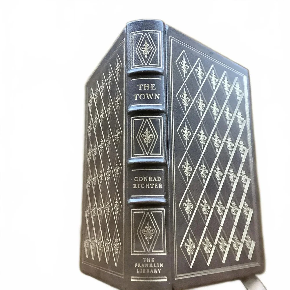 The Town By Richter 1978 Leather Bound Franklin Mint